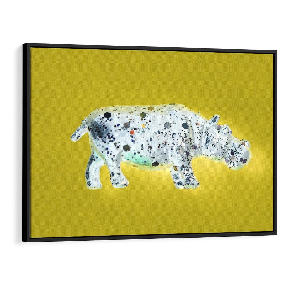 Obraz w ramie 100x70 - Odnalezione w oceanie snów - pozytywna, wesoła sztuka - rama czarna