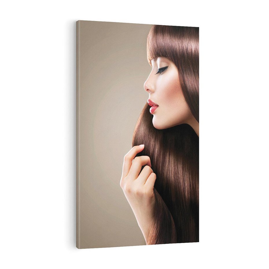Obraz na płótnie 70x100 - Piękno fryzury - włosy, fryzura