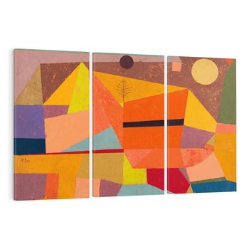 Obraz na płótnie 120x80 - Joyful Mountain Landscape 1929, Paul Klee - Reprodukcja - reprodukcja, obraz na płótnie