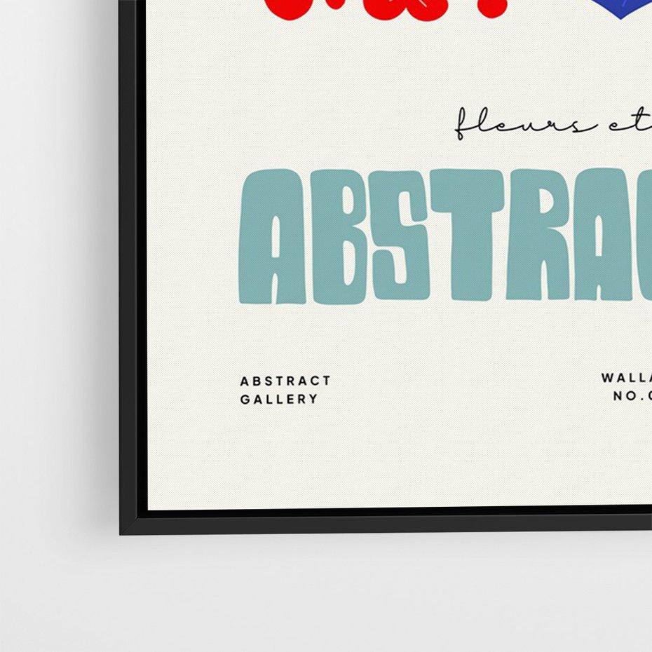 Obraz w ramie 50x70 - Podróżne Impulsy - abstrakcja, kobieta - rama czarna