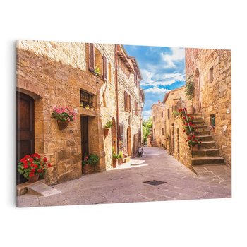 Obraz na płótnie 120x80 - Malownicze zakątki miasta - uliczka, miasto