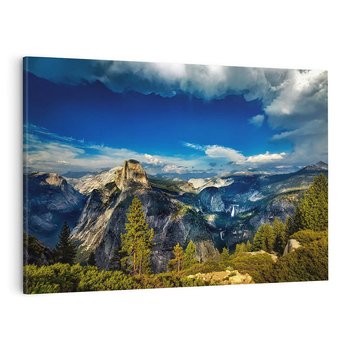 Obraz na płótnie 100x70 - Zaklęty las oaza spokoju - góry, las