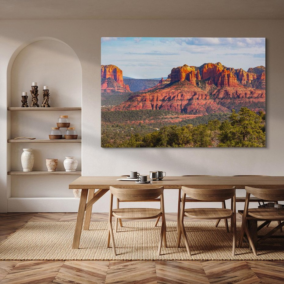 Obraz na płótnie 70x50 - Majestatyczny Wielki Kanion - wielki kanion, perspektywa