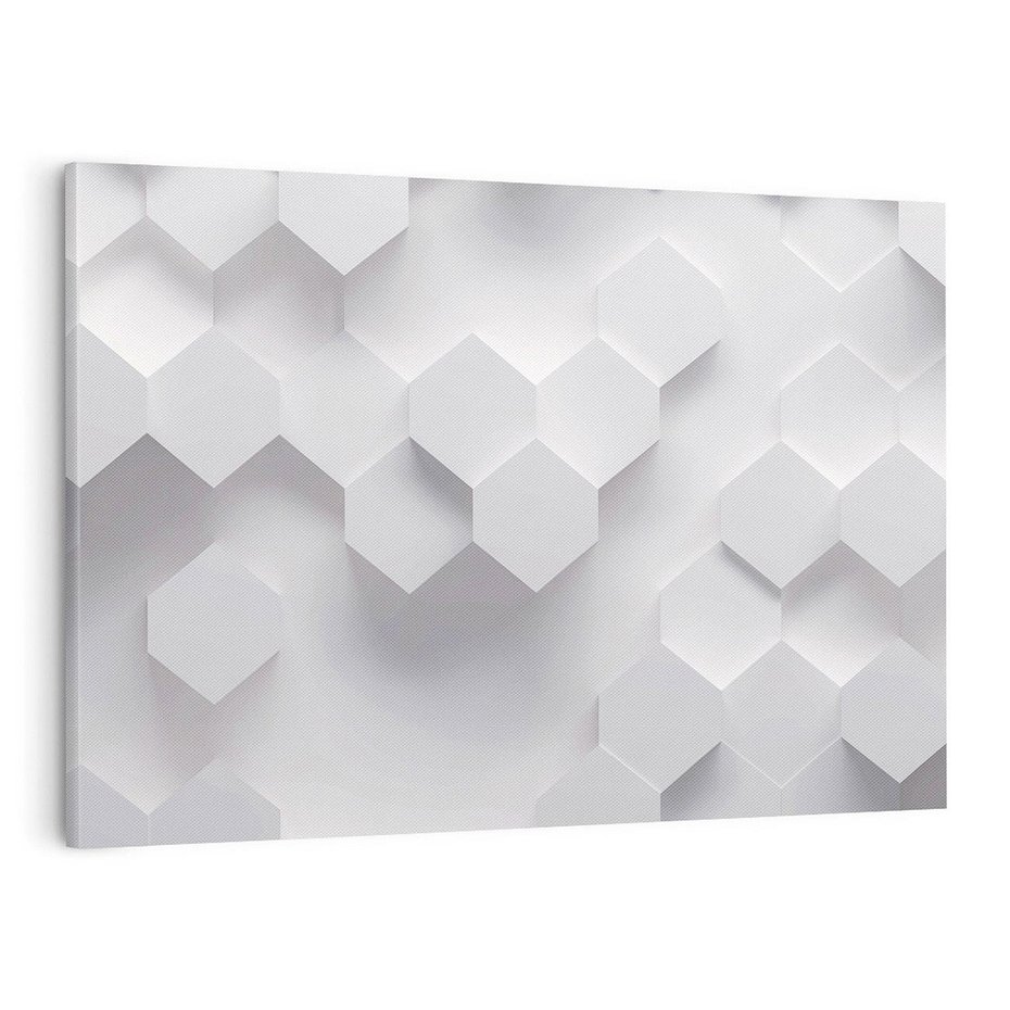 Obraz na płótnie 100x70 - Kreatywna Forma - geometryczny, 3D