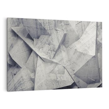 Obraz na płótnie 120x80 - Architektura w trójwymiarowym wymiarze - architektura, 3D