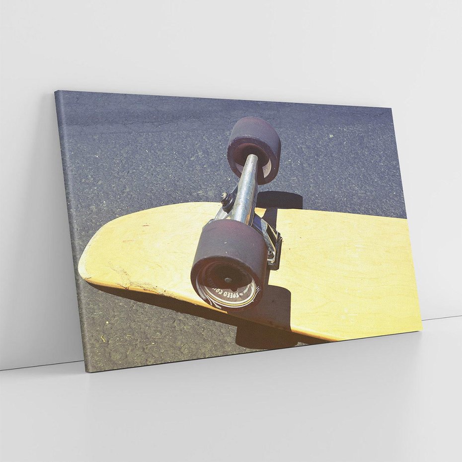Obraz na płótnie 70x50 - Deskorolka - Sztuka Na Kółkach - deskorolka, skateboard
