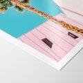 Plakat bez ramy 50x70 - Palma w Miami - palma, miami