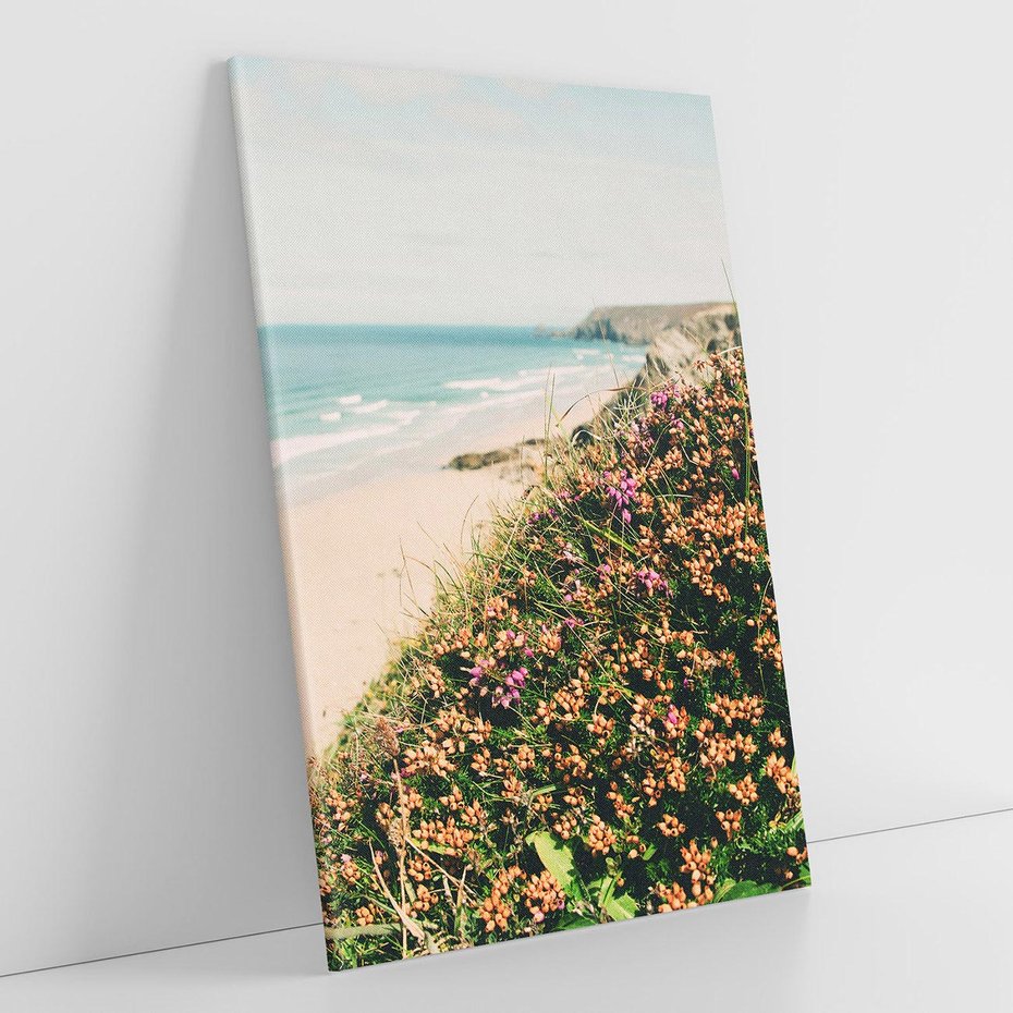 Obraz na płótnie 70x100 - Perspektywa Klifu - fotografia, ocean