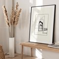 Plakat bez ramy 30x40 - Poezja światła i cienia - nowoczesna sztuka, minimalistyczny styl
