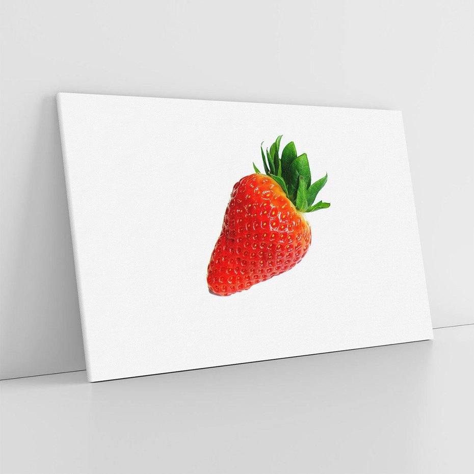 Obraz na płótnie 120x80 - Truskawka - Owocowa Rozkosz - truskawka, owoc