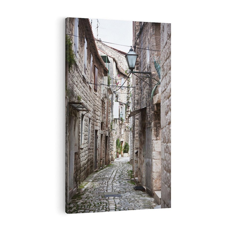 Obraz na płótnie 70x100 - Malownicza uliczka we Włoszech - uliczka, Włoch