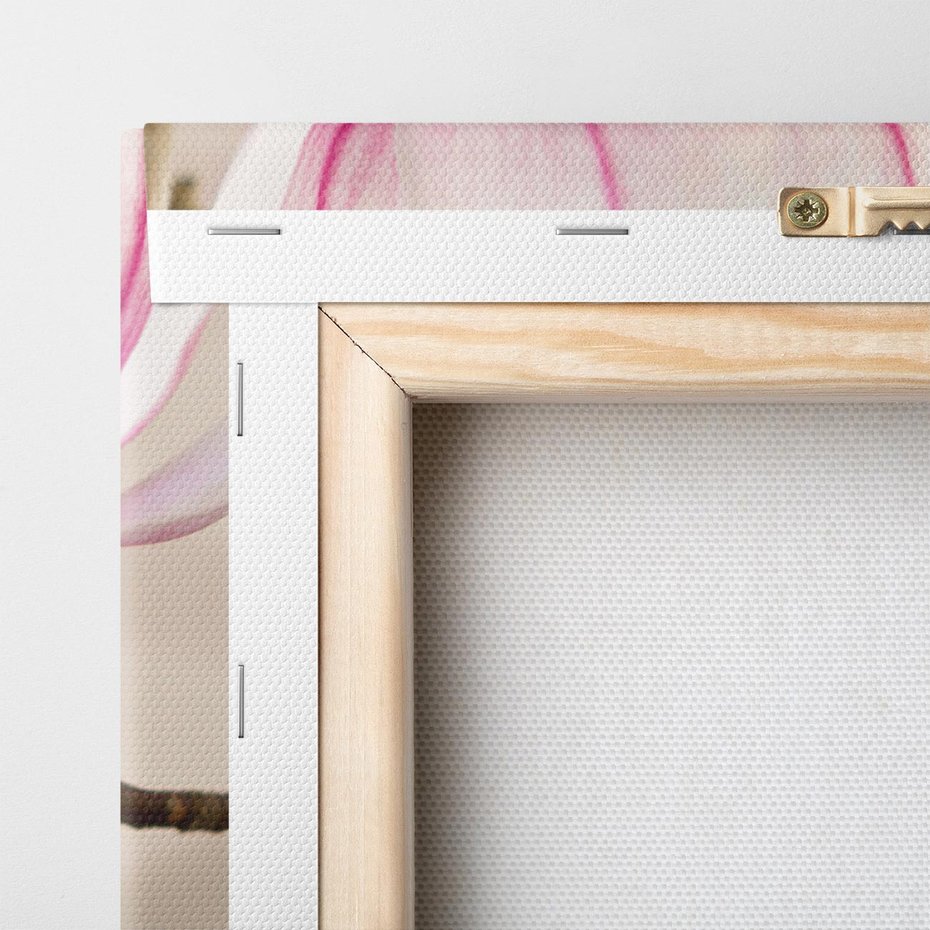 Obraz na płótnie 120x60 - Urok Magnolii - magnolie, kwiaty