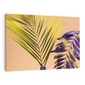 Obraz na płótnie 100x70 - Delikatne Piękno - palma, pastele