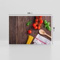 Obraz na płótnie 120x80 - Spaghetti - Kulinarne Delikatesy - spaghetti, makaron
