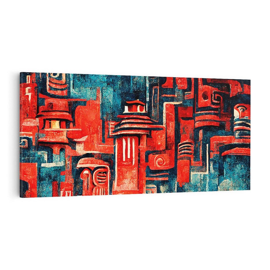 Obraz na płótnie 100x50 - Mistyka Wschodnich Światów - orientalna sztuka, nawiązanie do Japonii