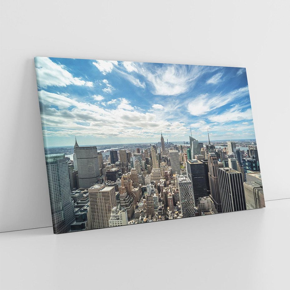 Obraz na płótnie 120x80 - Nowy Jork: Miasto niekończących się możliwości - Nowy York, USA