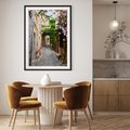 Plakat bez ramy 30x40 - Ścieżka W Nieskończoność - uliczka, perspektywa
