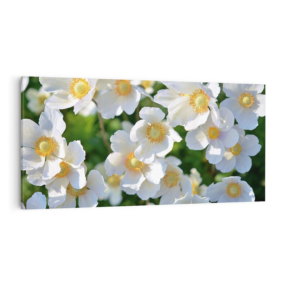 Obraz na płótnie 100x50 - Kwiatowy Raj - kwiat, kwiaty