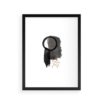 Plakat w ramie 40x50 - Japoński Minimalizm - grafika w japońskim stylu, minimalizm - rama czarna