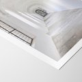 Plakat bez ramy 30x40 - Architektoniczne Przejście - architektura, korytarz