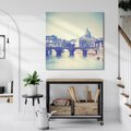 Obraz na płótnie 40x40 - Urok włoskiego miasta - Włochy, miasto