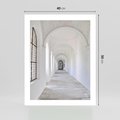 Plakat bez ramy 40x50 - Architektoniczne Przejście - architektura, korytarz
