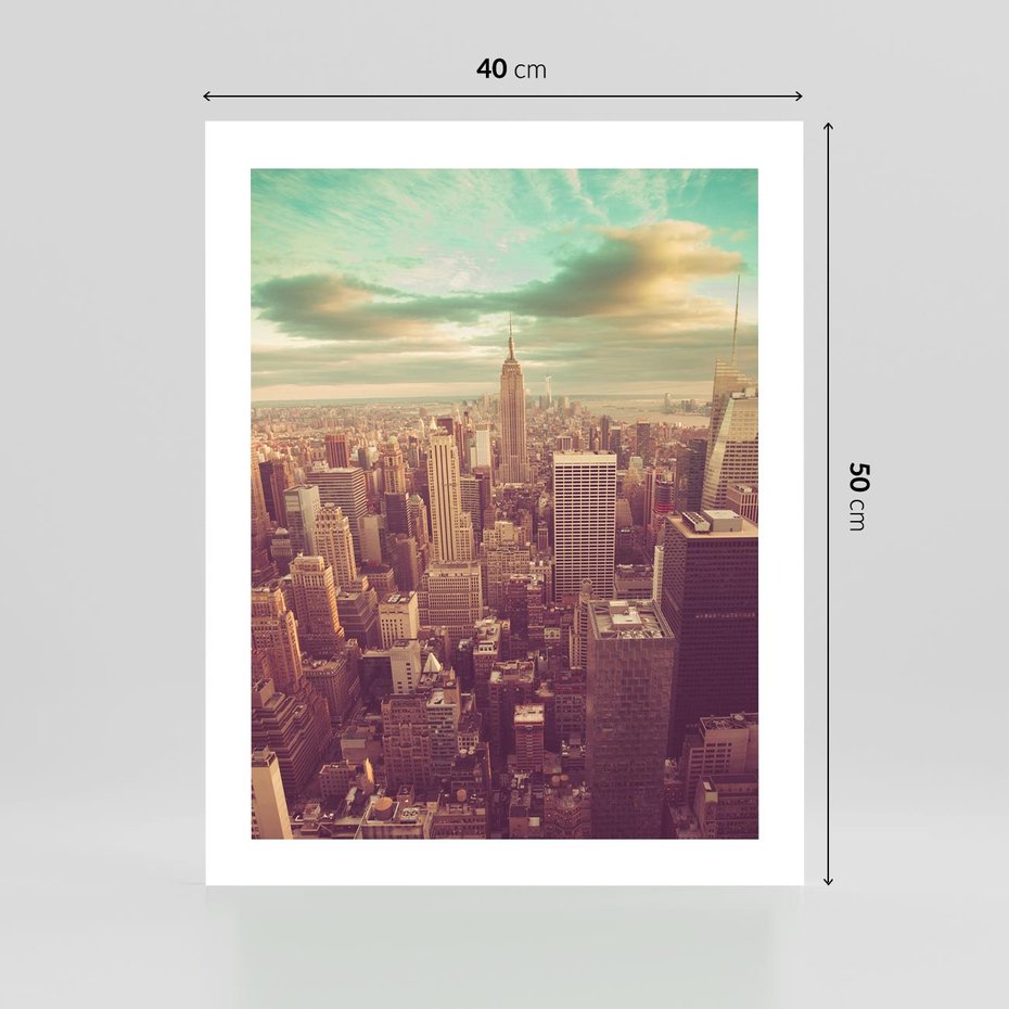 Plakat bez ramy 40x50 - Nowy Jork w oczach - Nowy Jork