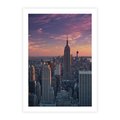Plakat bez ramy 30x40 - Nowy Jork - Błyskawice Manhattanu - Nowy Jork, Manhattan