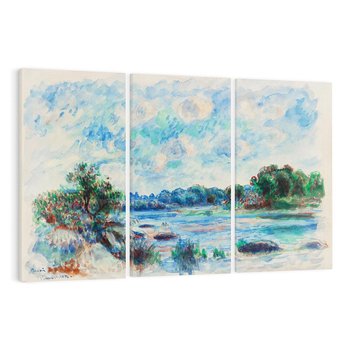 Obraz na płótnie 120x80 - Pejzaż w Pont-Aven (1892), Pierre'a-Auguste Renoir - Reprodukcja - reprodukcja, obraz na płótnie