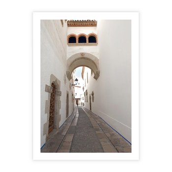 Plakat bez ramy 30x40 - Perspektywiczna Magia Uliczki - uliczka, perspektywa