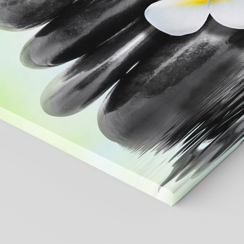 Obraz na płótnie 120x60 - SPA: Relaksująca woda i kamienie - SPA, woda