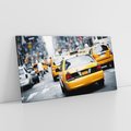 Obraz na płótnie 120x60 - Wszystkie światła prowadzą do Nowego Jorku - TAXI, NY