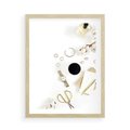 Plakat w ramie 50x70 - Luksusowy Lifestyle - kompozycja lifestyle, fotografia - rama drewno