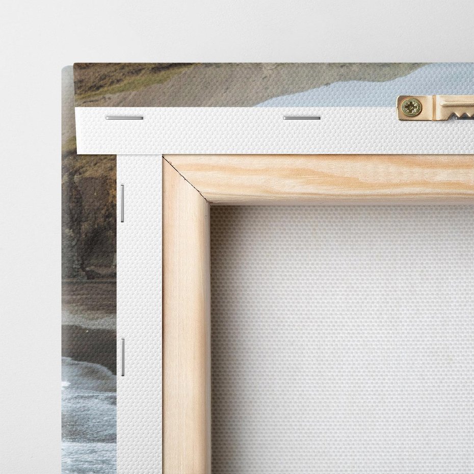 Obraz na płótnie 80x120 - Mistyczna Aura - morze, mgła