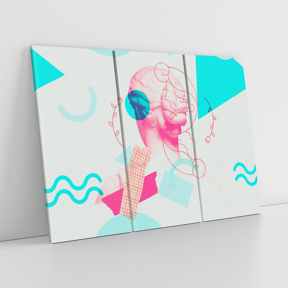 Obraz na płótnie 120x80 - Sztuka w Różach - nowoczesna sztuka, kolaż ze zdjęć