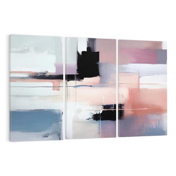 Obraz na płótnie 120x80 - Zamglone Kierunki - abstrakcja, obraz olejny