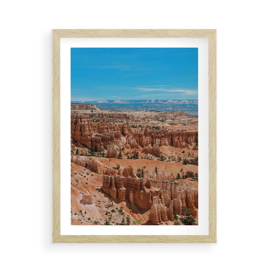 Plakat w ramie 50x70 - Wielki Kanion - wielki kanion, krajibraz - rama drewno