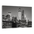 Obraz na płótnie 120x80 - Most nad Manhattańskim Skarbem - most, Nowy Jork