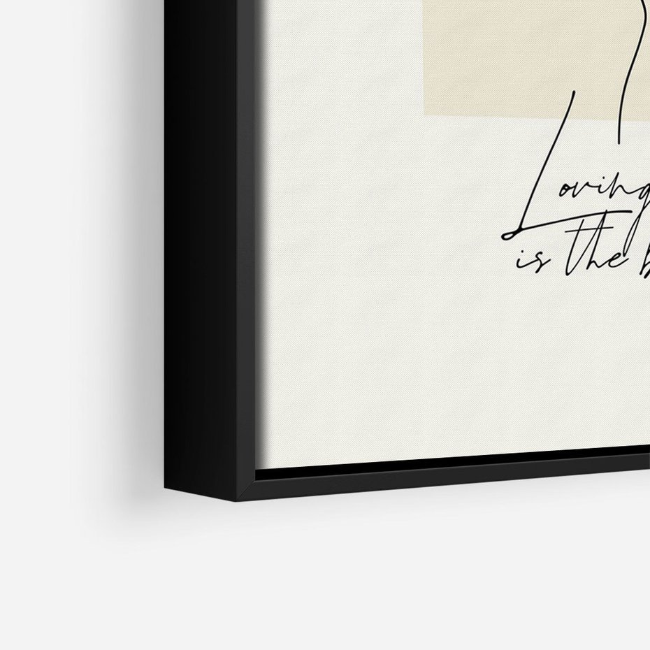 Obraz w ramie 50x70 - Moc to Ona - rysunek, sztuka nowoczesna - rama czarna