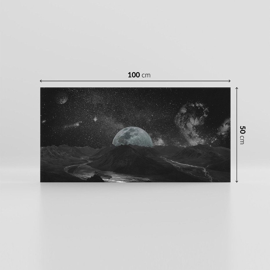 Obraz na płótnie 100x50 - Kosmiczne piękno: ziemia z lotu ptaka - kosmos, ziemia