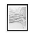 Plakat w ramie 40x50 - Żywa Natur - 3d, abstrakcja - rama czarna