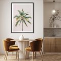 Plakat bez ramy 30x40 - Błogość Tropików - palma, tropiki