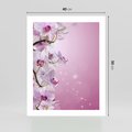 Plakat bez ramy 40x50 - Relaksujące Piękno - kwiaty, orchidea