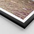 Plakat w ramie 30x40 - Suche Trawy w Wyjątkowym Stylu - suche trawy, boho styl - rama czarna