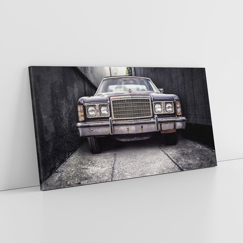 Obraz na płótnie 120x60 - Retro Samochód - Pojazd Z Przeszłości - retro, samochód