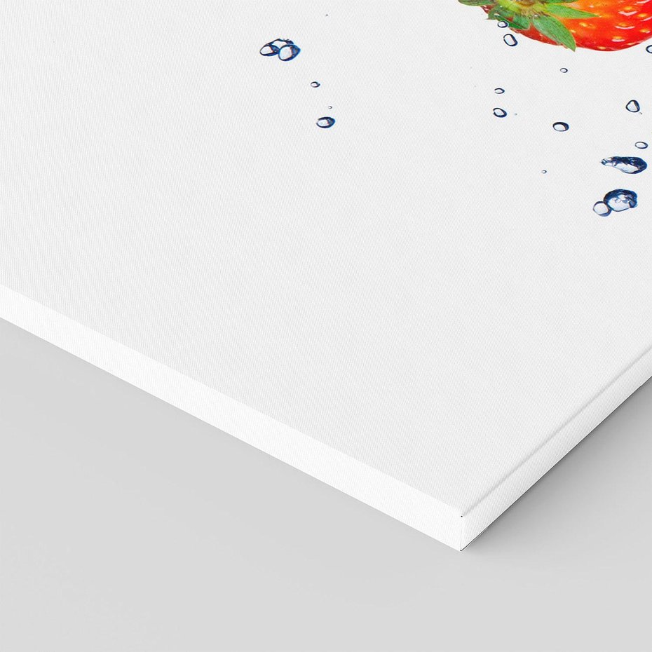 Obraz na płótnie 120x60 - Kulinarne Inspiracje - owoce, woda