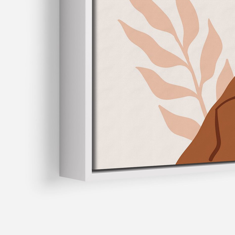 Obraz w ramie 50x70 - Kobieca Pasja - nowoczesny plakat, styl retro - rama biała