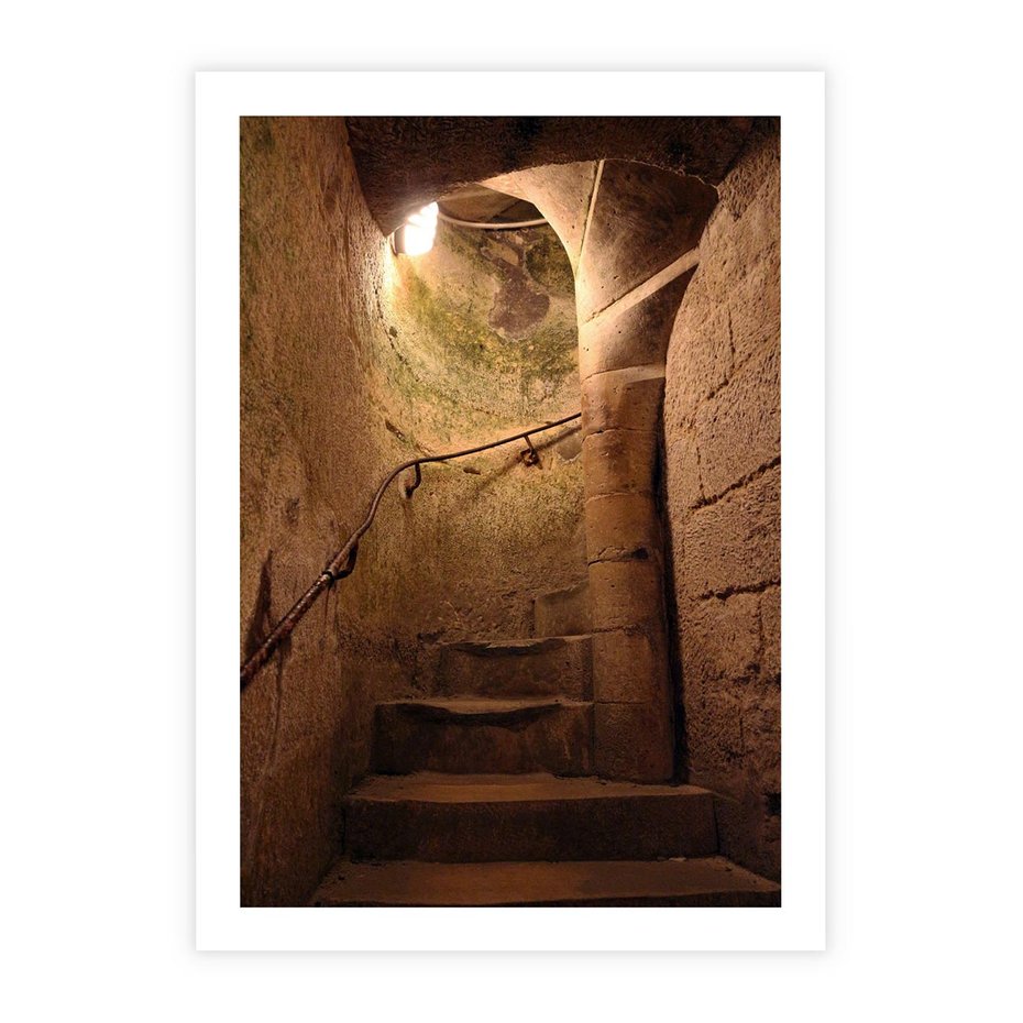 Plakat bez ramy 40x50 - Perspektywa uliczki - uliczka, perspektywa