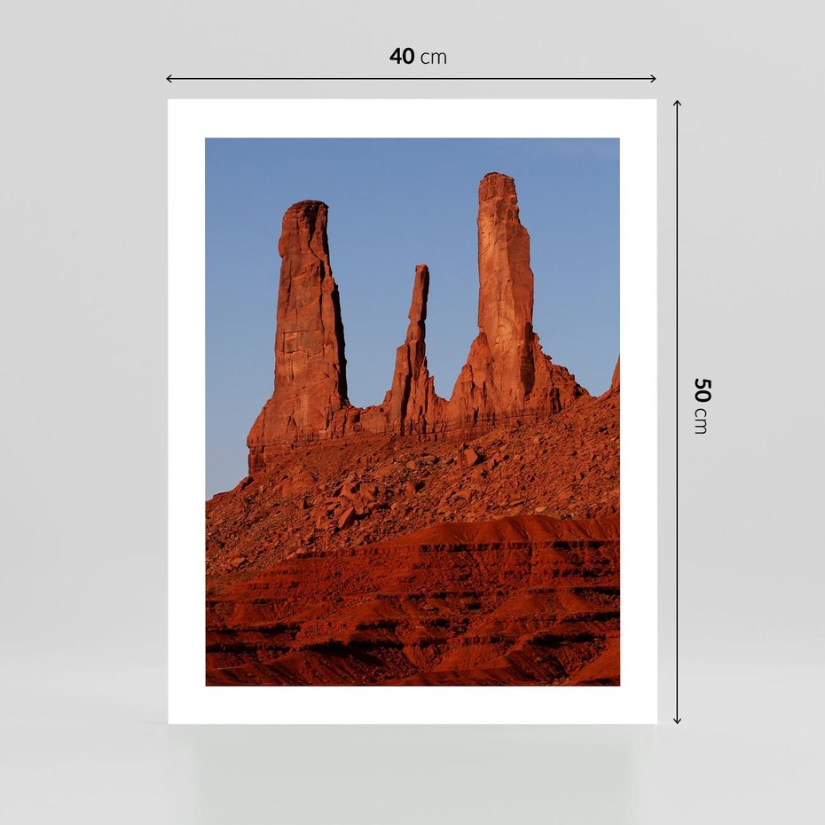 Plakat bez ramy 40x50 - Wielki Kanion - majestat pustyni - Wielki Kanion, pustynia