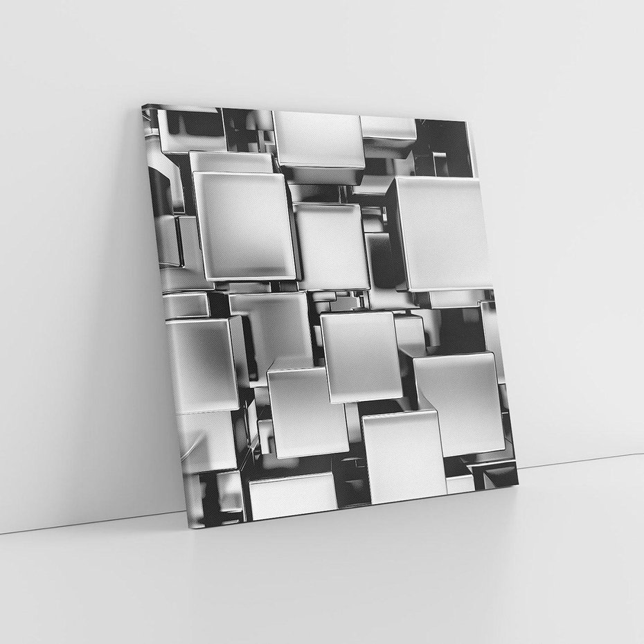 Obraz na płótnie 80x80 - Nowe Wymiary Sztuki - 3D, abstrakcja